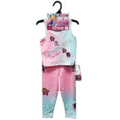 Wholesale - FAIRYTALE PRINCESS ALL STARS RACER TANK ACTIVEWEAR SET 4-ASST SIZE 4-6X C/P 48, UPC: 850054758668